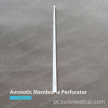 Perforador de membrana amniótica plástica médica